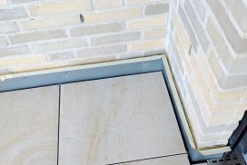 Fugenversiegelung Fussboden vorher